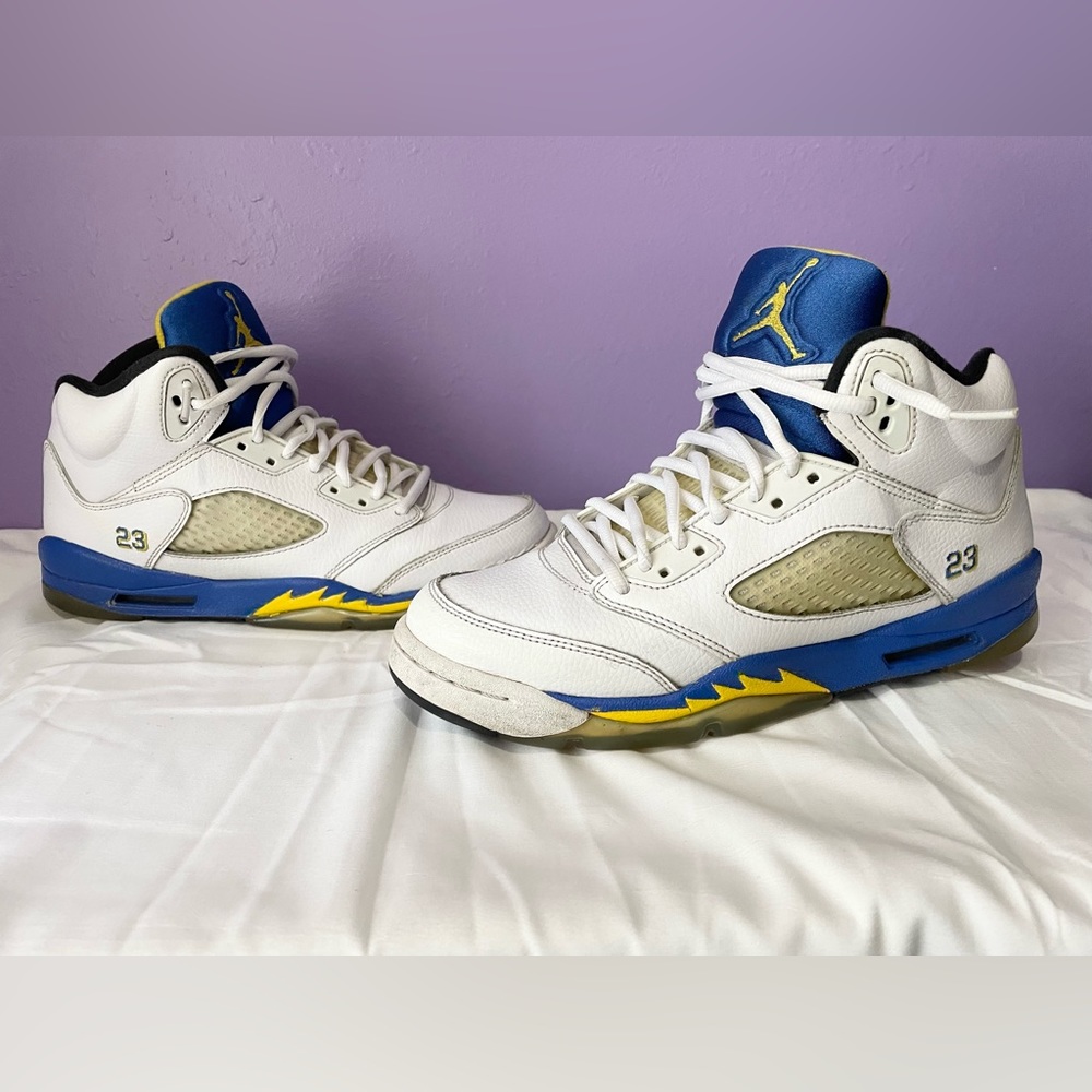Jordan 5 laney size 8.5 women’s